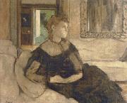 Edgar Degas Mme Theodre Gobillard France oil painting artist